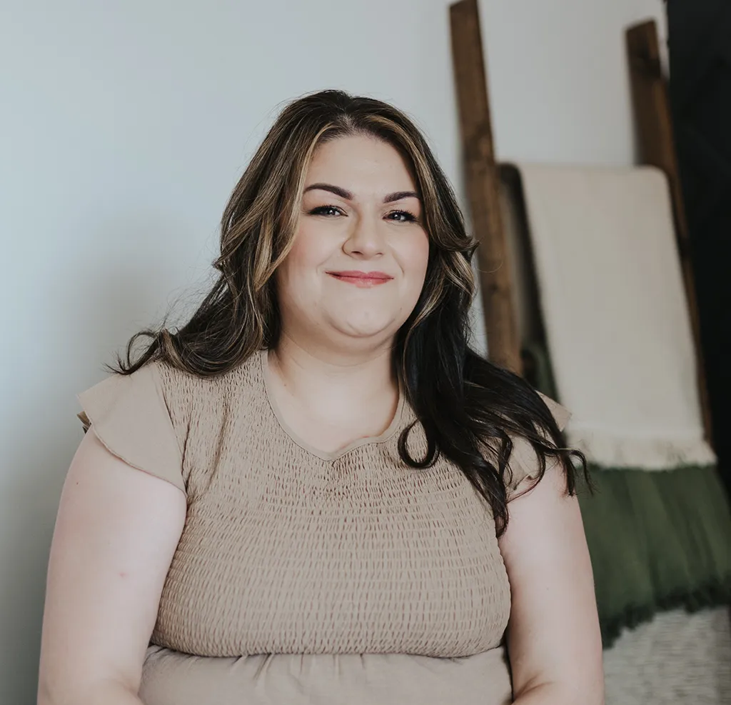 Photo of a brunette woman.